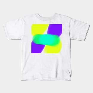 Colorful watercolor abstract texture art Kids T-Shirt